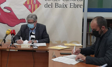 Roquetes signa amb el Consell Comarcal del Baix Ebre el conveni HABITAT3 per a la gestió de 2 habitatges socials