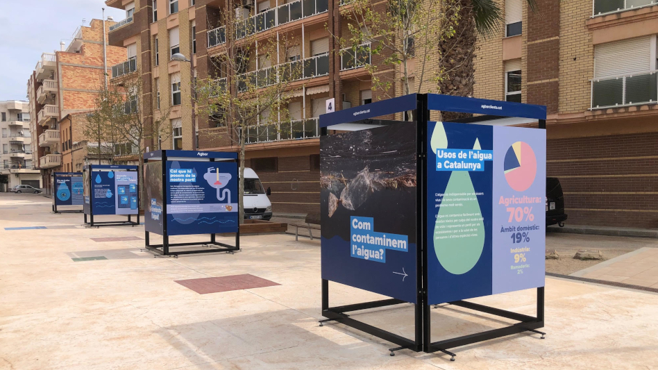 Roquetes i Agbar inauguren l’exposició “Operació Aigua” per conscienciar sobre la disponibilitat dels recursos hídrics