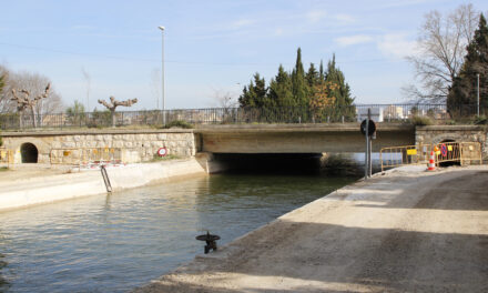 Comencen les obres de construcció del nou pont del canal de la dreta de l’Ebre a la Raval de Cristo.