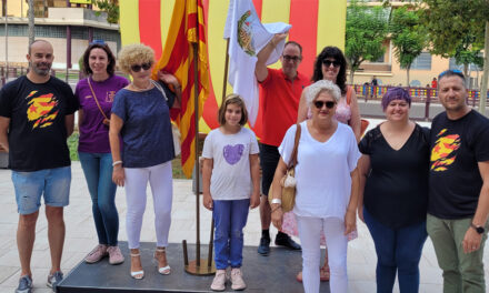 Celebració de la Diada Nacional de Catalunya a Roquetes, 11 de setembre de 2023