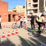 Setmana Europea de la Mobilitat, activitats amb patinets i bicicletes a les escoles Mestre Marcel·lí Domingo i Raval de Cristo