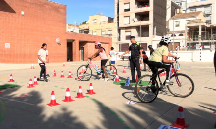 Setmana Europea de la Mobilitat, activitats amb patinets i bicicletes a les escoles Mestre Marcel·lí Domingo i Raval de Cristo