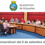 Ple Extraordinari de l’Ajuntament de Roquetes del 8 de setembre de 2023