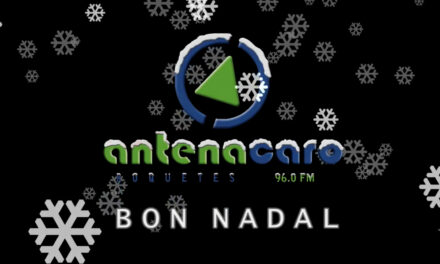 Antena Caro us desitja un molt Bon Nadal!!!