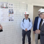 El conseller de Salut, Manel Balcells, visita les obres d’ampliació del CAP Roquetes