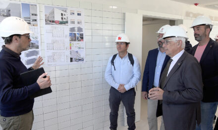 El conseller de Salut, Manel Balcells, visita les obres d’ampliació del CAP Roquetes