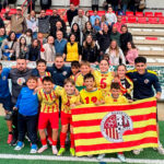 L’equip aleví roig del Roquetenc s’ha proclamat Campió de Lliga