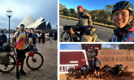 El roquetero Pau Hidalgo ja és a Amèrica: 14.000 km recorreguts fent la volta al món 🌏 en bici 🚴‍♂️