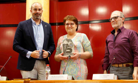 Pilar Perolada, gerent del Forn de pa Perolada, pregonera de les Festes Majors de Roquetes 2025