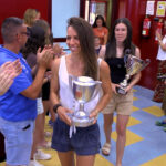 Recepció al CD Roquetenc Femení, pels títols de lliga i copa