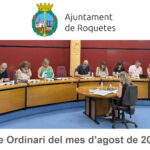 Ple Ordinari de l’Ajuntament de Roquetes del mes d’agost de 2025