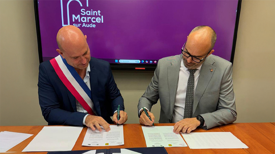Roquetes completa l’agermanament amb Saint Marcel sur Aude a França