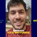 Pau Hidalgo, roquetero que ha donat la volta al món en bici pel Projecte Emma arriba el 19 d’octubre