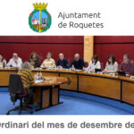 Ple ordinari de l’Ajuntament de Roquetes del mes de desembre de 2025