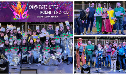 El Carnestoltes de Roquetes 2026 triomfa en participació a la rua i nivell de disfresses