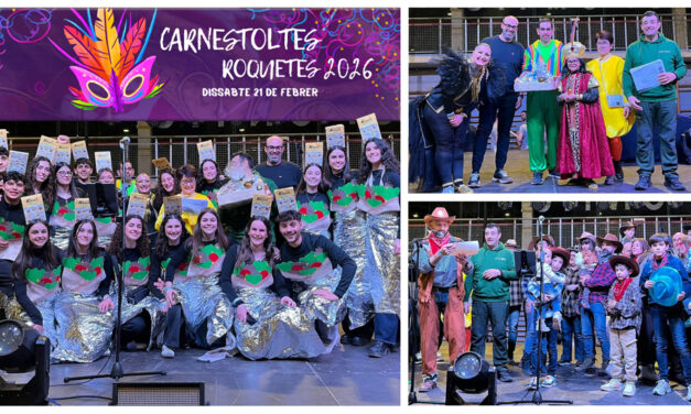 El Carnestoltes de Roquetes 2026 triomfa en participació a la rua i nivell de disfresses