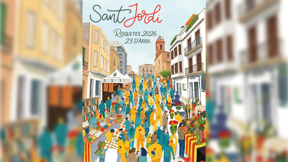 Roquetes omplirà els carrers per celebrar la Diada de Sant Jordi 2026