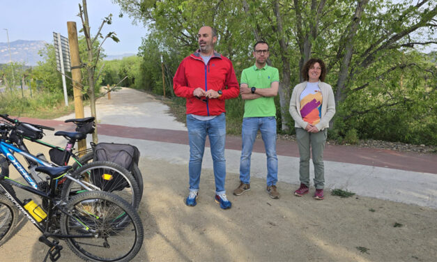 Roquetes, unida amb el Delta gràcies al nou tram de la Via Verda