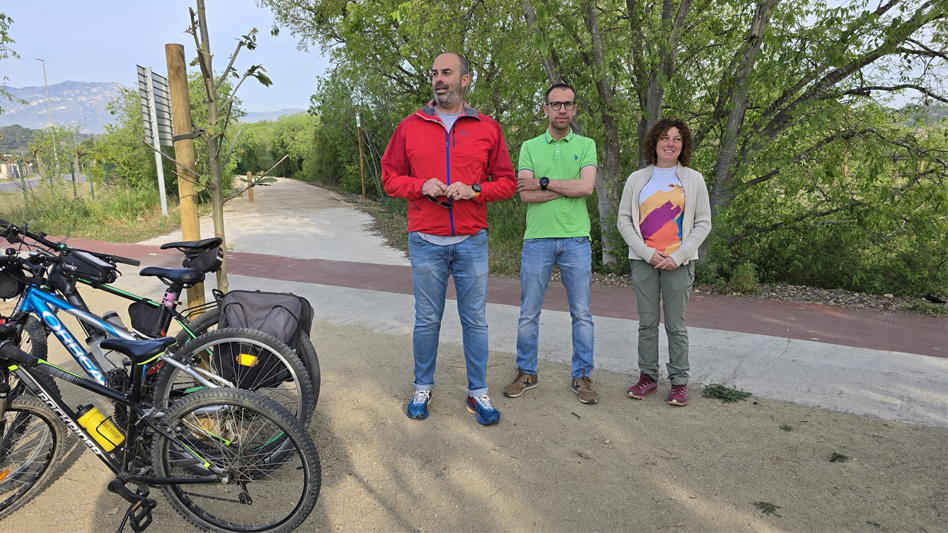 Roquetes, unida amb el Delta gràcies al nou tram de la Via Verda