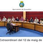 Ple Extraordinari de l’Ajuntament de Roquetes del mes de maig de 2026