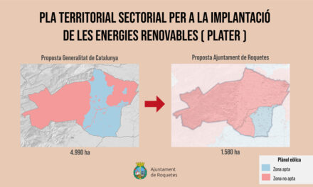 Roquetes presenta al·legacions al PLATER per protegir el territori