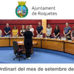 Ple Ordinari de l’Ajuntament de Roquetes del mes de setembre de 2026